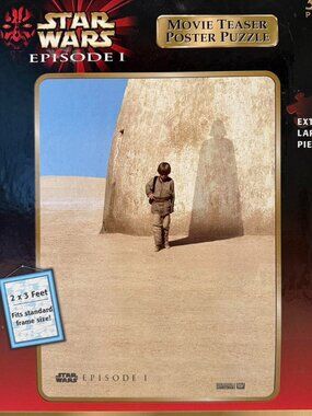 LARGE 90's Vintage Star Wars Puzzle